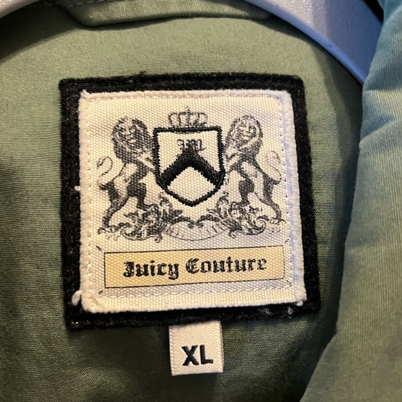 Juicy Couture Military Jacket “Great To Be Alive” 🌵X-LARGE - Picture 7 of 8